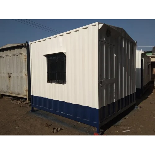 Customized Portable Office Cabin - Steel Frame, Pvc Sliding Windows | Versatile And Compact Workspace Solution