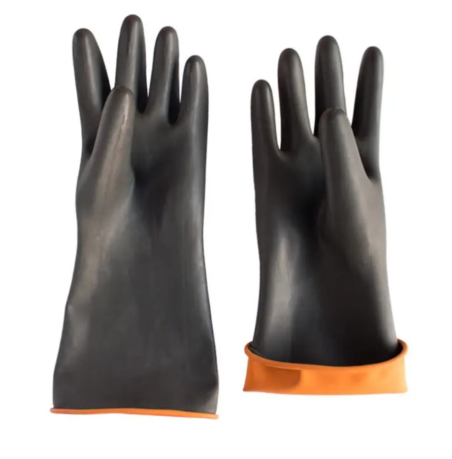 Industrial Gloves - Latex, 5.5 Lb, Natural Color | 5-year Warranty, Waterproof, Reusable, Bacteria Filtration Efficiency