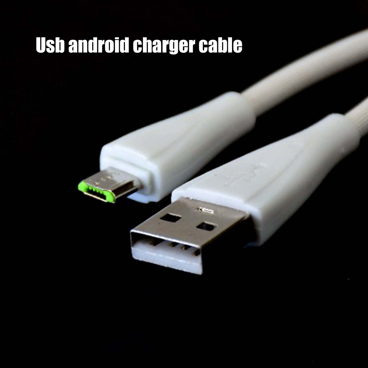 Fast Charging For Android And Data Transfer Extra Tough Long Micro Cable For All Compatible Smartphone And Tablets (1500mm) (6482) - Plastic, 1500mm, White | Fast Charging & Data Transfer Functionality, Extra Tough Design