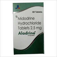  2.5mg अलाद्रिन मिडोड्रिन टैब