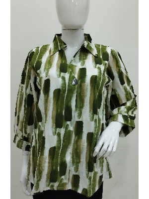 Ladies Shirt - Customized Size | Available in Light Green, Maroon, and Blue Color Options