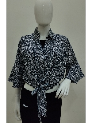 Ladies Short Top - Customized Size | Available in Green, White, and Pink - Perfect for All Season Wear