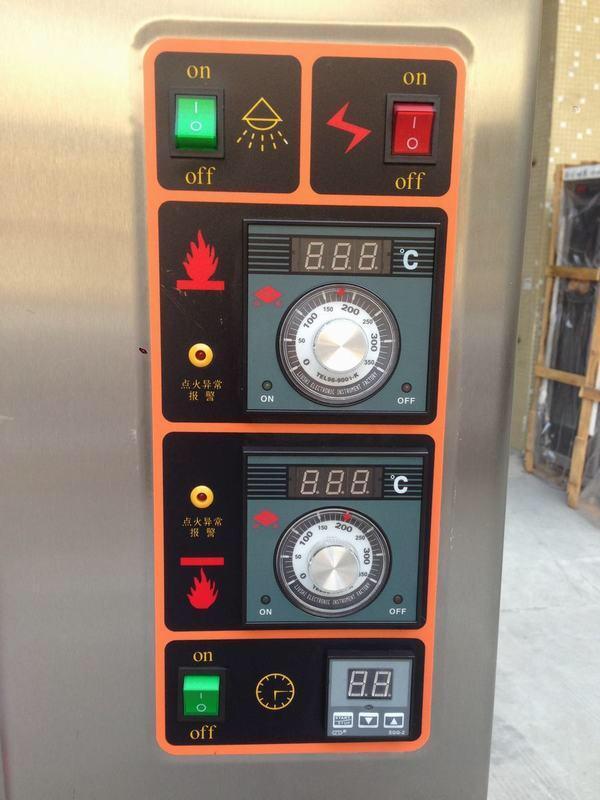 Stainless Steel Gas Deck Oven 1 Deck 2 Tray(hly-102)