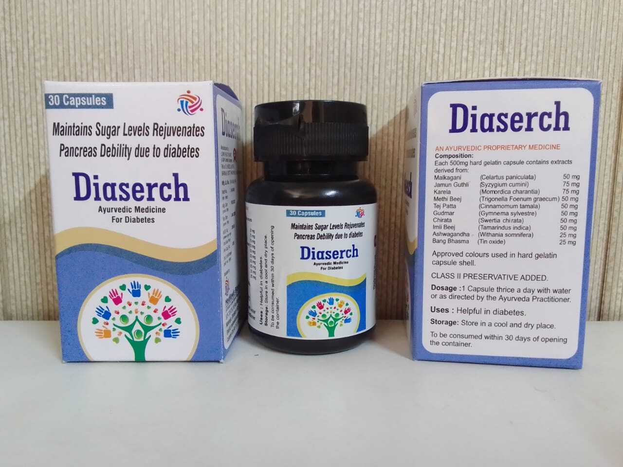 Ayurvedic Medicine Diaserch Capsule