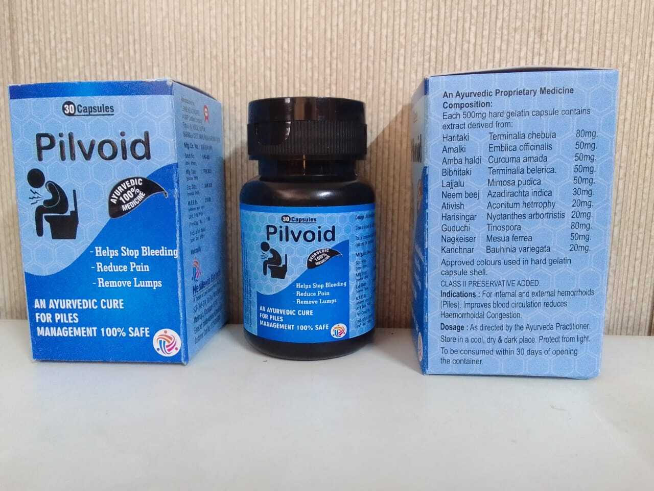 Pilvoid Cap - Capsule Form | Versatile Functionality For Optimal Performance