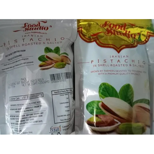 ऑर्गेनिक रोस्टेड सॉल्टेड पिस्ता नट्स