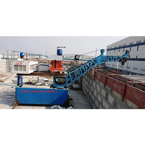 Electric Motor Driven Monkey Lift - Application: Construction