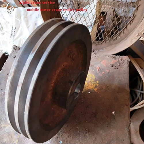 Trolley Pulley - Durable Steel Design | Heavy-Duty Load Capacity, Rust-Resistant Finish