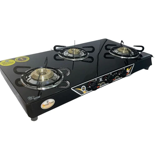 Future Flame Modular 3 Burner Gas Stove - Ignition Type: Manual
