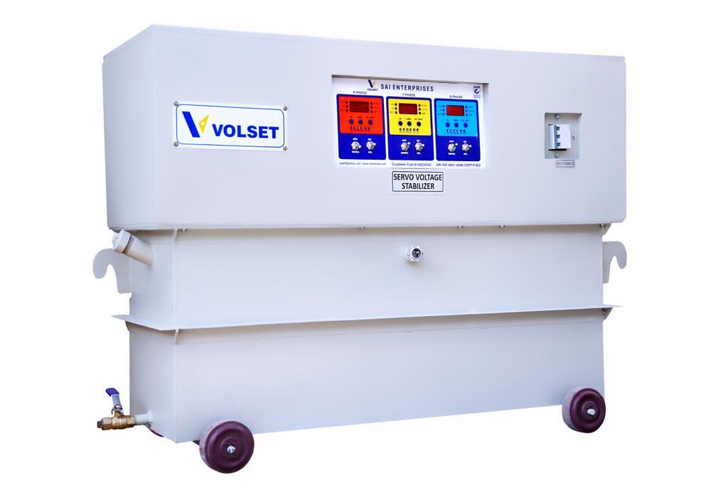3 Phase Servo Voltage Stabilizer For Home Efficiency: High