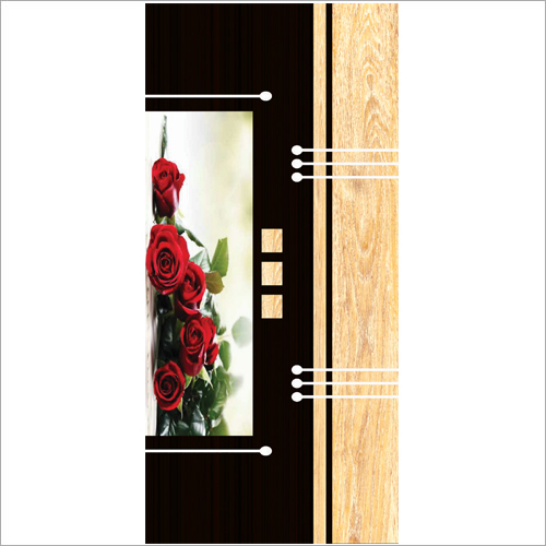 Flower Design Door Application: Residential