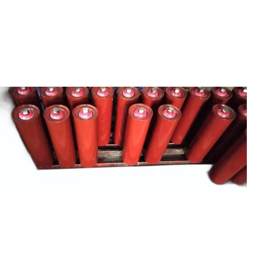 Conveyor Idler Roller - Color: Red