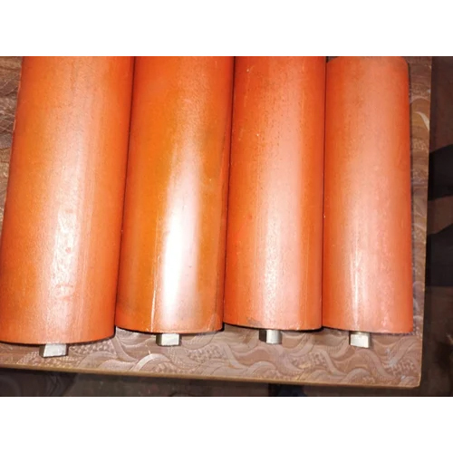 Conveyor Idler Roller - Color: Red