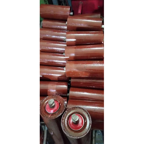 Conveyor Idler Roller - Color: Red