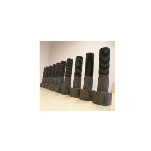 Crusher Bolt - Metal Alloy, Different Sizes Available, Gray Color | Tempered Heat Treatment, Galvanized Surface Finish, Commercial Grade
