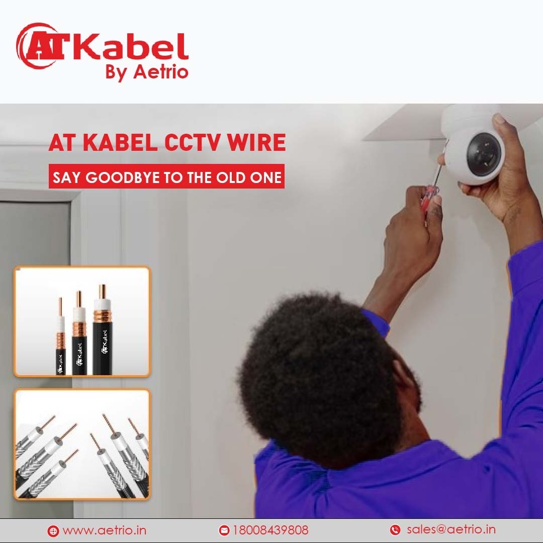 Cctv Cable - Solid Bare Copper, 90m Length, 0.81mm Diameter, White | Pvc Insulation, Bonded Aluminum Shield, Ideal For Surveillance Systems