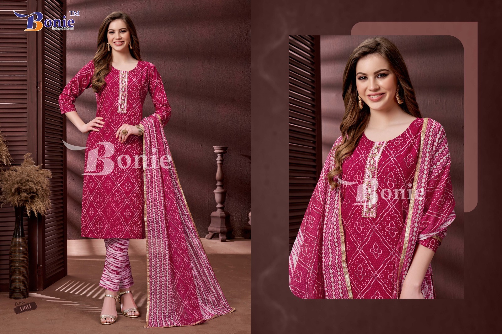 Rayon Three Piece Set - M-l-xl-2xl, Vibrant Printed Kurtis With Heavy Handwork, Comfortable For All Seasons