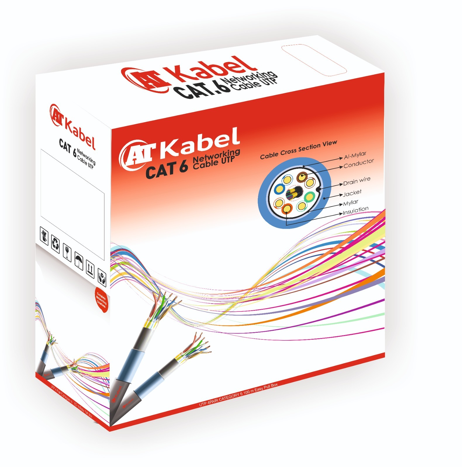 Cat 6 Cable - 100% Pure Copper, 90-meter Length, White | High-performance 550mhz, Metal-shielded Rj45 Connectors, 10-gigabit Ethernet