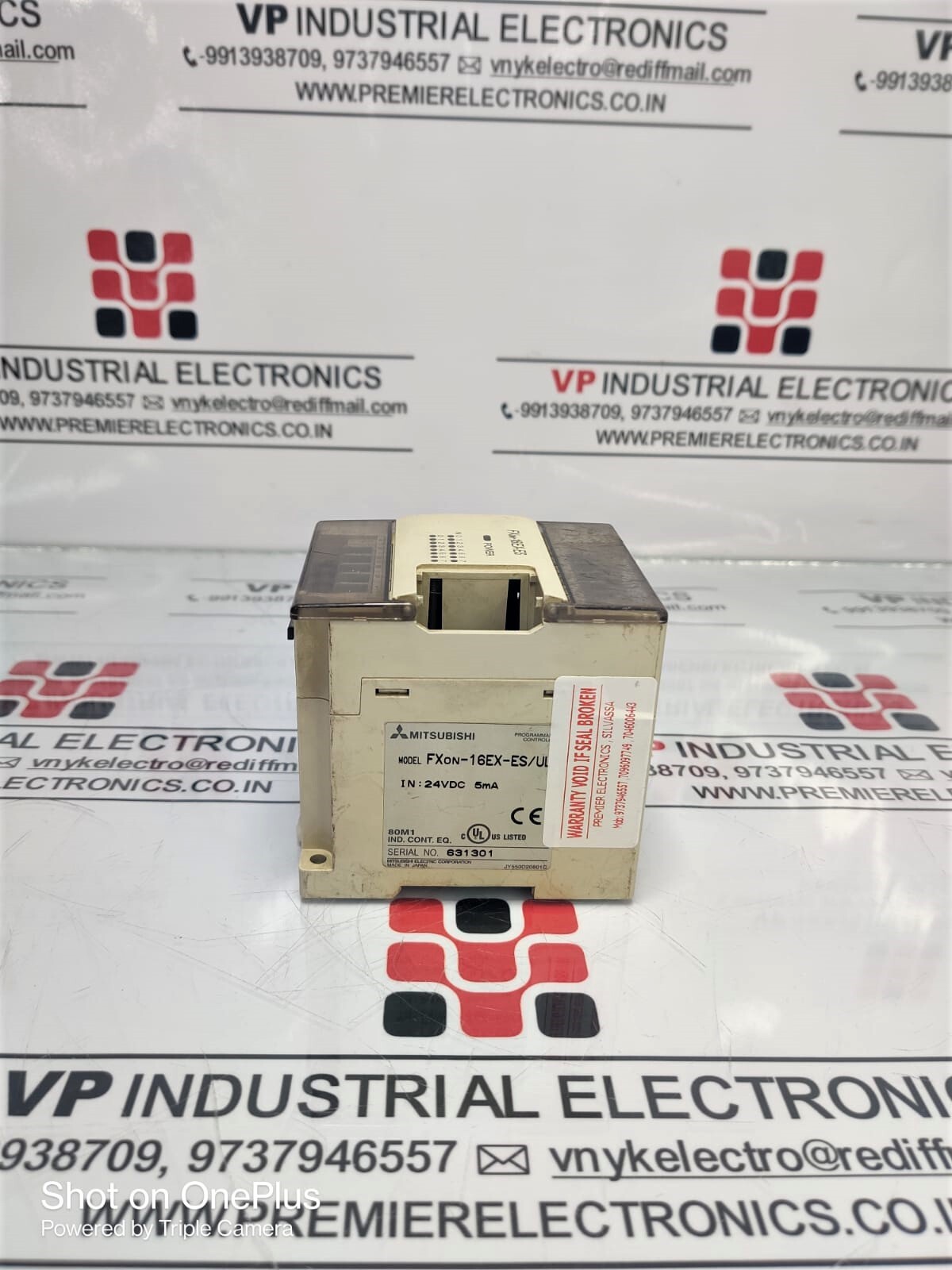 Mitsubishi Plc Analog Module Fxon-16ex-es-ul - Application: Industrial