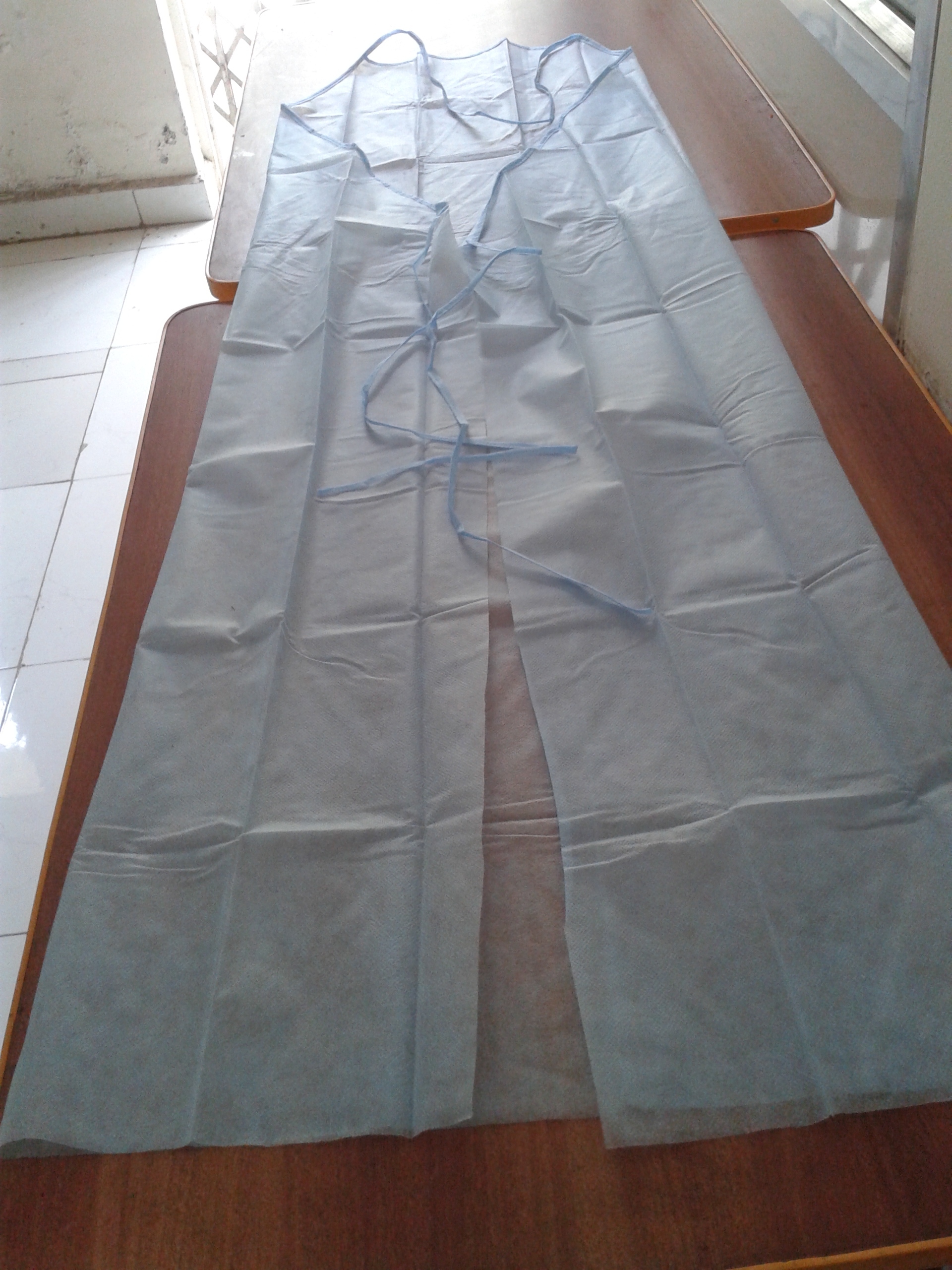 Blue Non Woven Apron