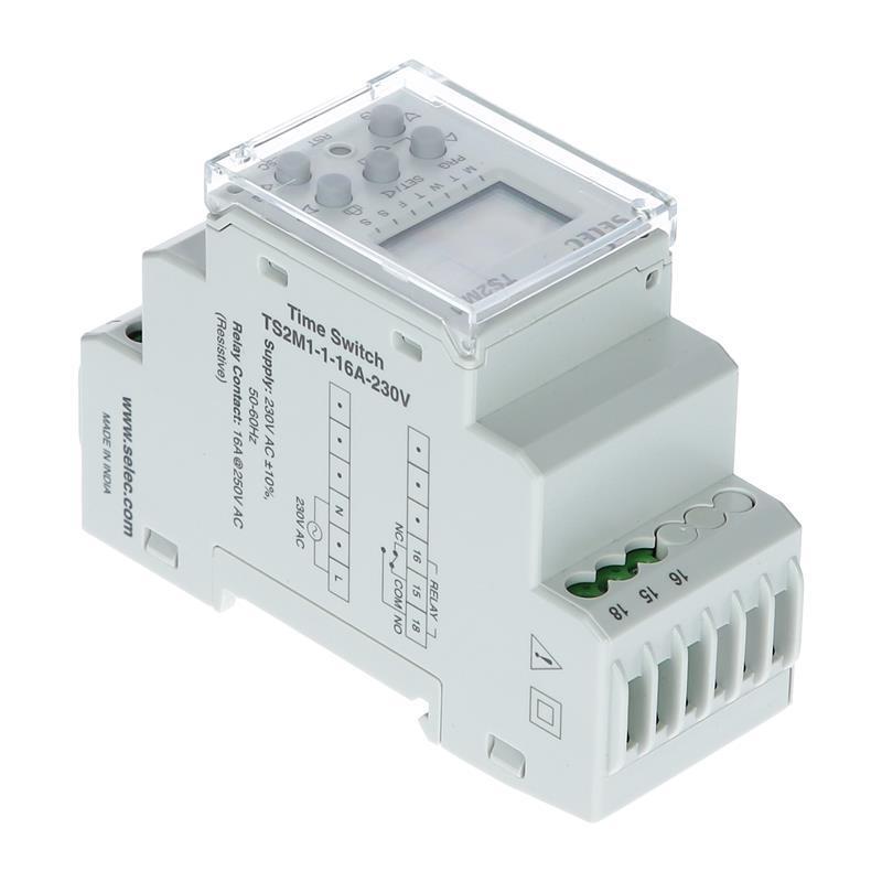 White Digital Time Switech