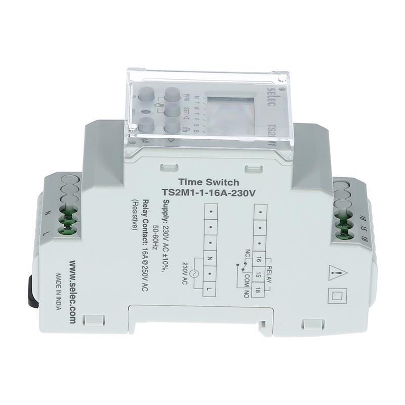 White Digital Time Switech