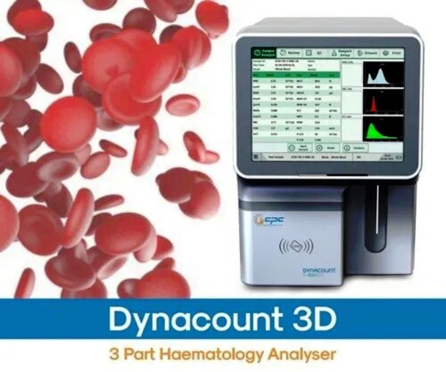 Dynacount Cpc 3d Semi Automatic 3-part Hematology Analyzer - Gender: Unisex
