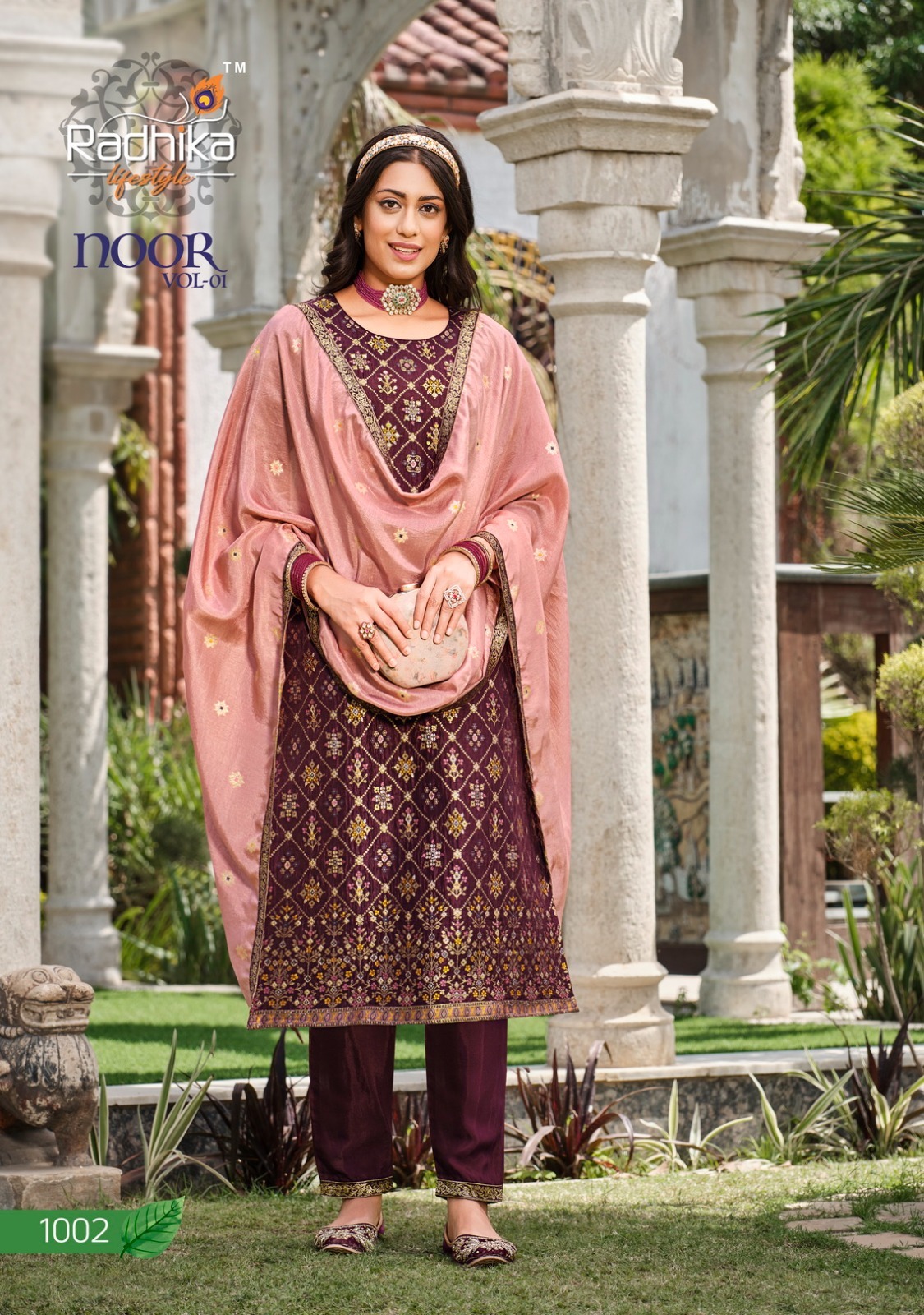 As Shown In The Catalog Dola Silk Handwork Punjabi Kurti With Pant
