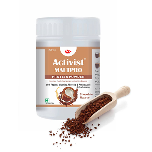 Activist Maltpro Protein Powder 200Gm - Shelf Life: 18 Months