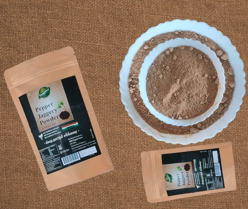 Pepper Jaggery Powder - Natural Sweetener Blend | Enhances Digestive Health, Supports Anemia Prevention, Boosts Immunity, Purifies Blood