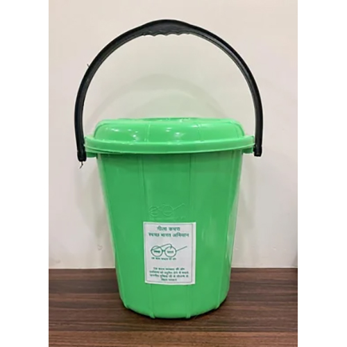 10 Litre Plastic Green Waste Dustbin Application: Commercial & Household