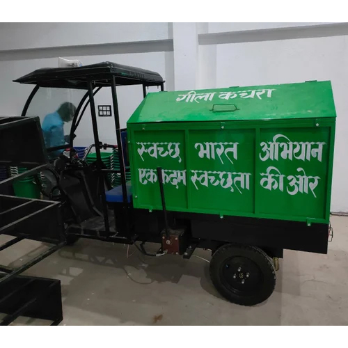 E-rickshaw Garbage Loader Van