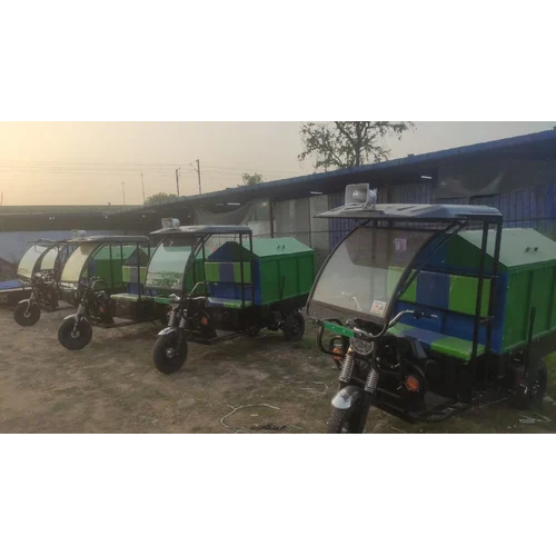 E-rickshaw Garbage Loader Van