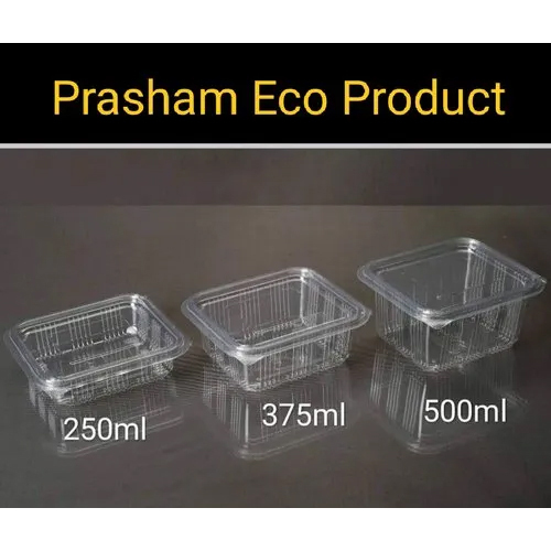 पर्यावरण के अनुकूल हिंगेड डिस्पोजेबल कंटेनर