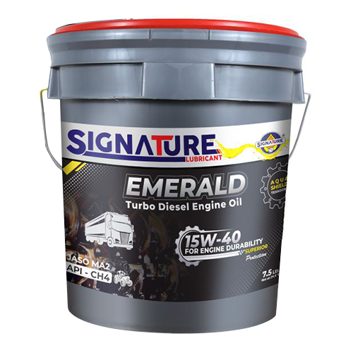 7.5 Ltr 15W-40 Emerald Turbo Diesel Engine Oil - Application: Automotive