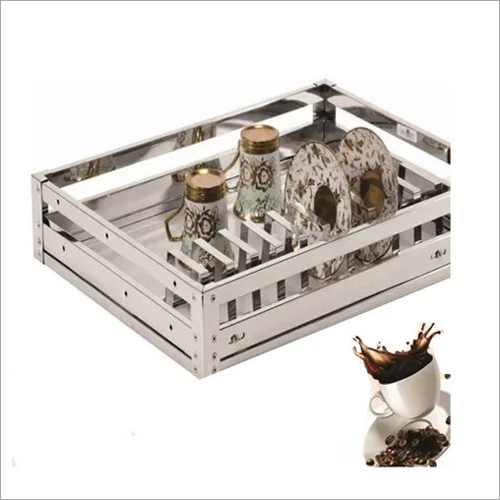 मेटल एसएस कप सॉसर बास्केट