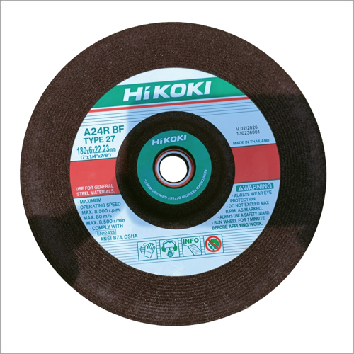 Chrome Vanadium 7Inch Hikoki Grinding Wheel