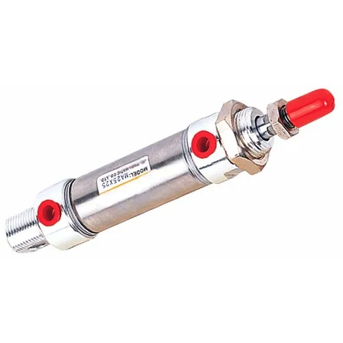 सिल्वर सिंगल एक्टिंग सिलेंडर न्यूमेटिक