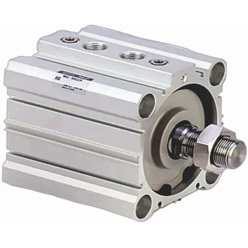 Silver Cdq2b Compact Cylinder
