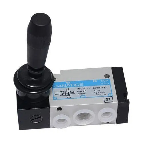 ब्लैक हैंडलिवर वाल्व