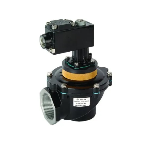 Black Rotex Pulse Jet Valve