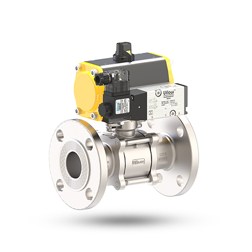 3 Piece Design Ball Valve (Iso Pad) Application: Water