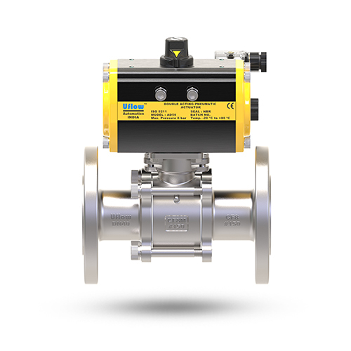 3 Piece Design Ball Valve (Iso Pad) Application: Water