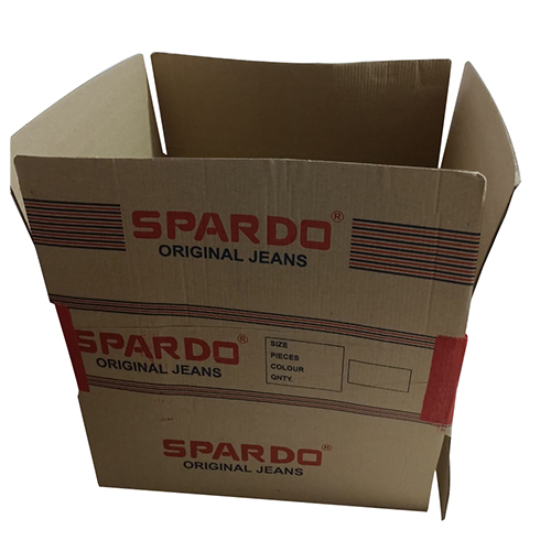 Printed Corrugated Box - Finish: Polished