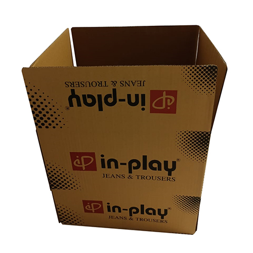 Printed Corrugated Box - Finish: Polished