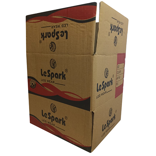 Printed Corrugated Box - Finish: Polished