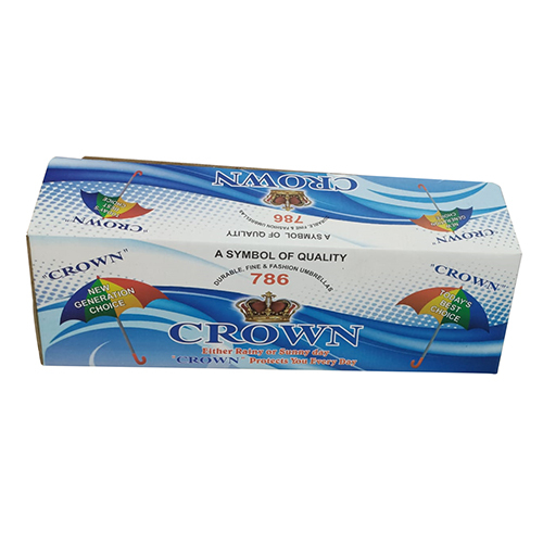 Printed Corrugated Box - Finish: Polished