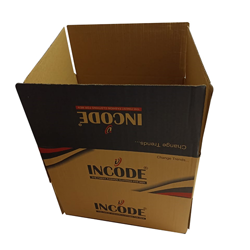 Printed Corrugated Box - Finish: Polished