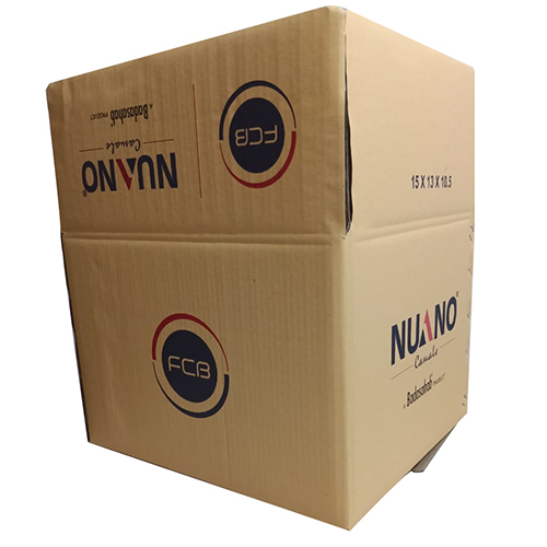 Printed Corrugated Box - Laminated Coated Paper, Custom Sizes , Polished Finish With Embossing For Maximum Durability And Protection