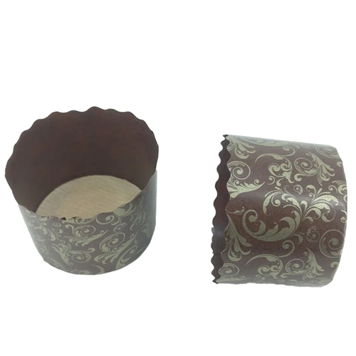 ब्राउन पेपर कप केक मफिन बेकिंग